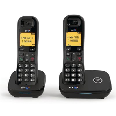 British Telecom 1100 Dect Twin Cordless Telephone British Telecom 1100 Dect Twin Cordless Telephone